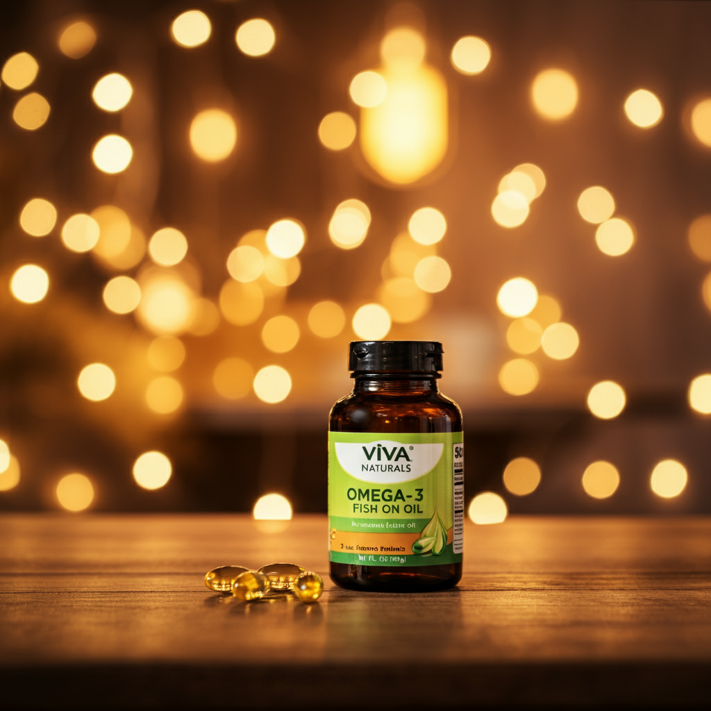 Viva Naturals 오메가-3 피쉬 오일