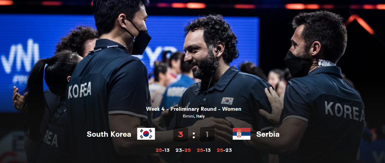  2021 VNL 여자배구 한국 대 세르비아전, 3:1 승리, 8연패뒤 추가 1승, 김연경을 활용해야 이긴다. 경기 하일라이트 영상