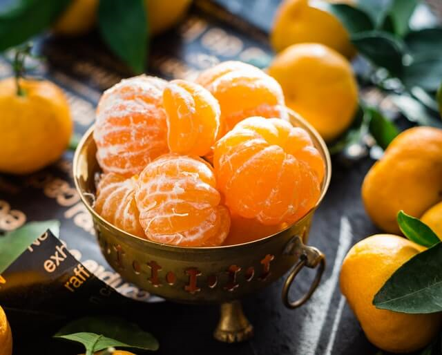 비타민이 풍부한 오렌지