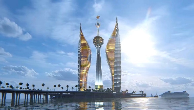  아프리카 최고의 높이가 될 지부티 타워 These Symbolic Towers Could Be the Tallest Buildings in Africa
