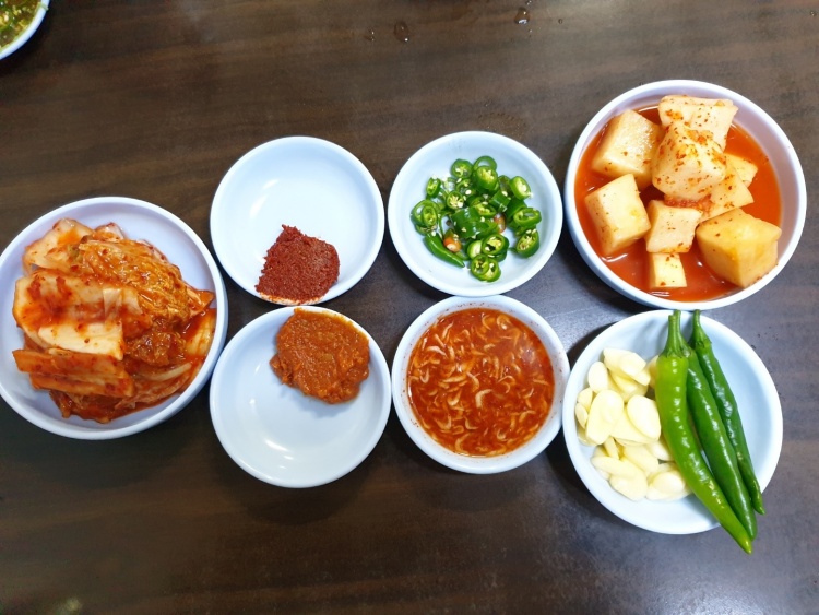 서울식당 반찬