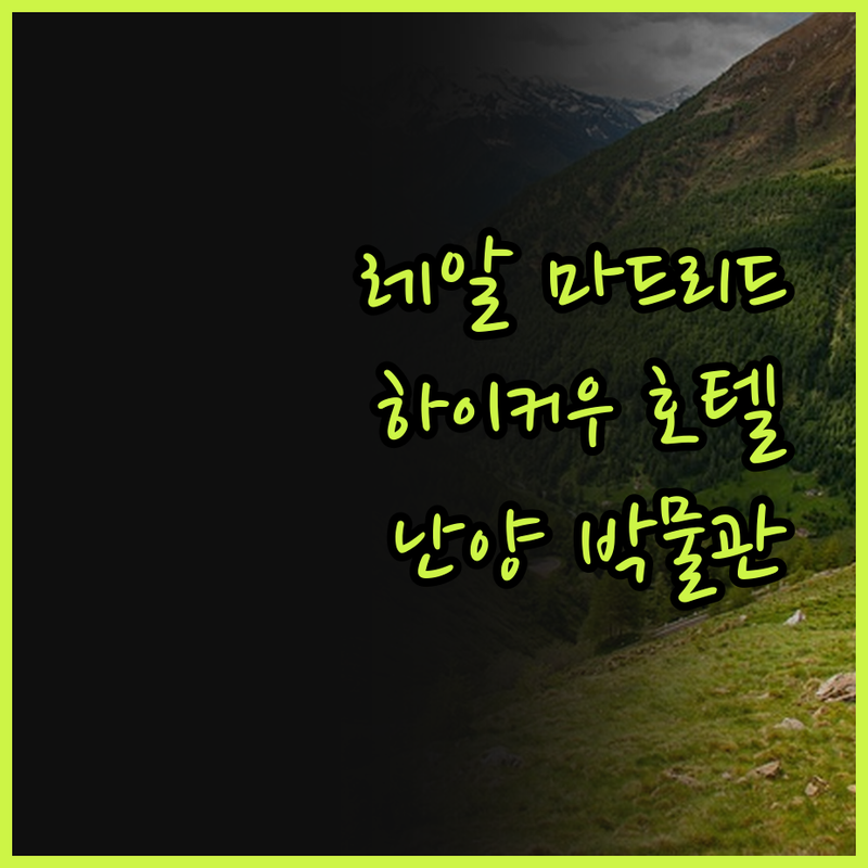 레알 마드리드 호텔, 하이커우 여행의
