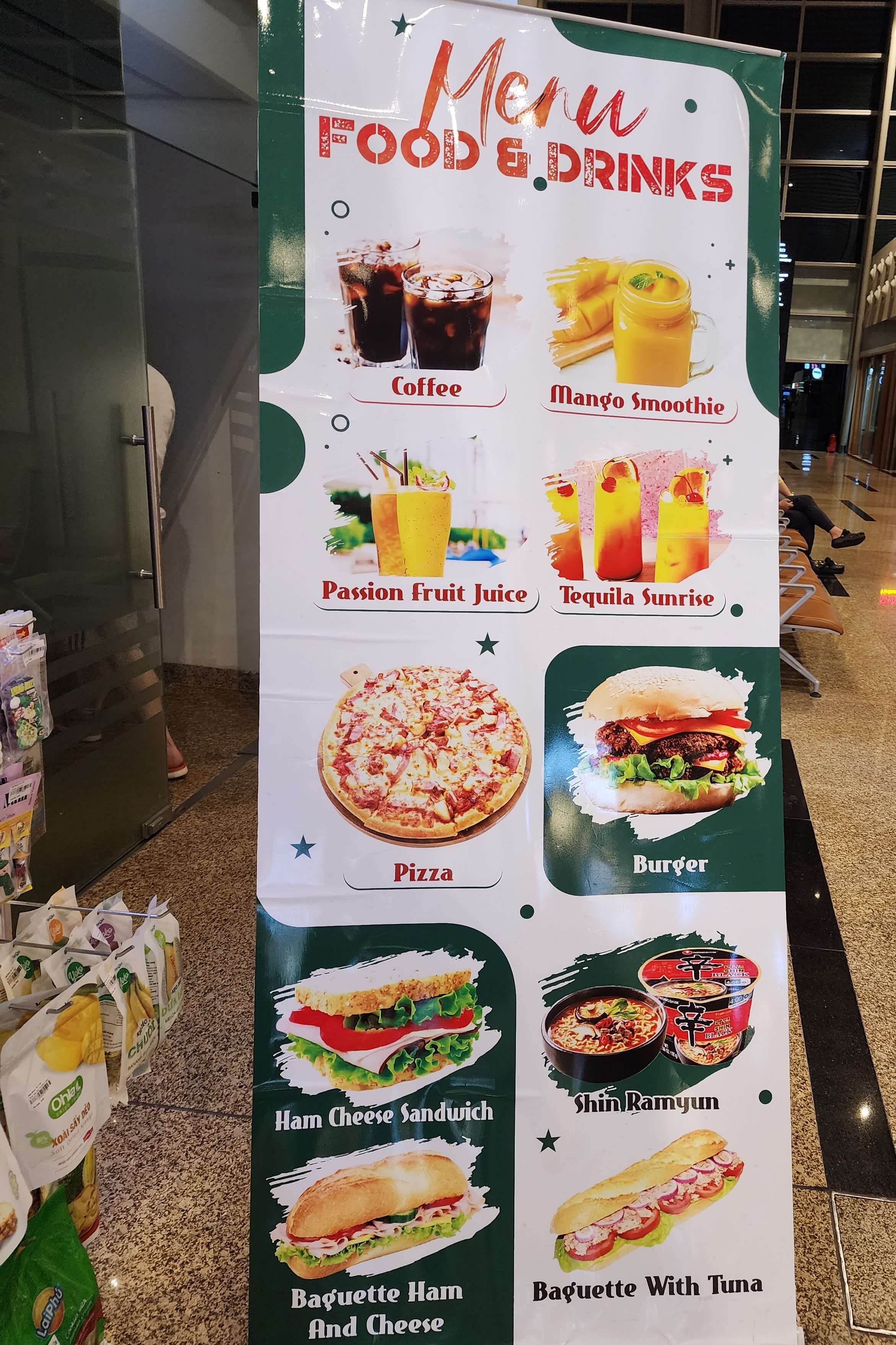 나트랑 공항 면세점 식당 후기!