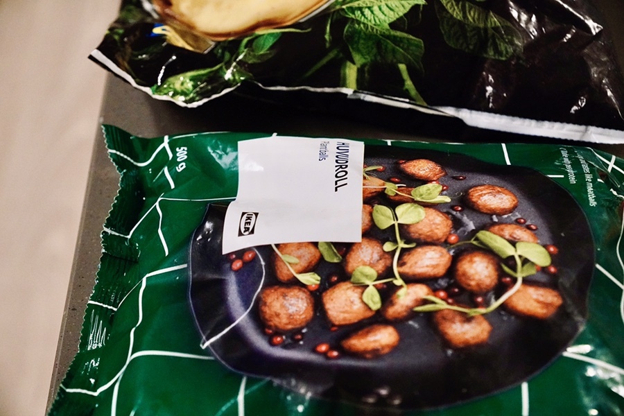  이케아 비건 요리, IKEA HUVUDROLL 후부드볼, 이케아 플랜트볼