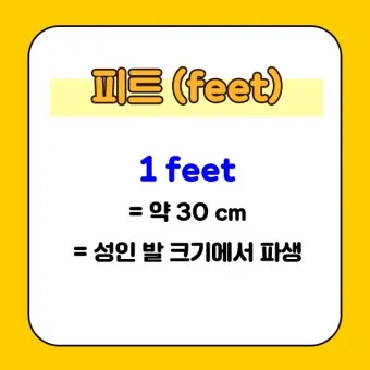미국에서 사람 키 피트 5피트 10피트 얼마일까_2