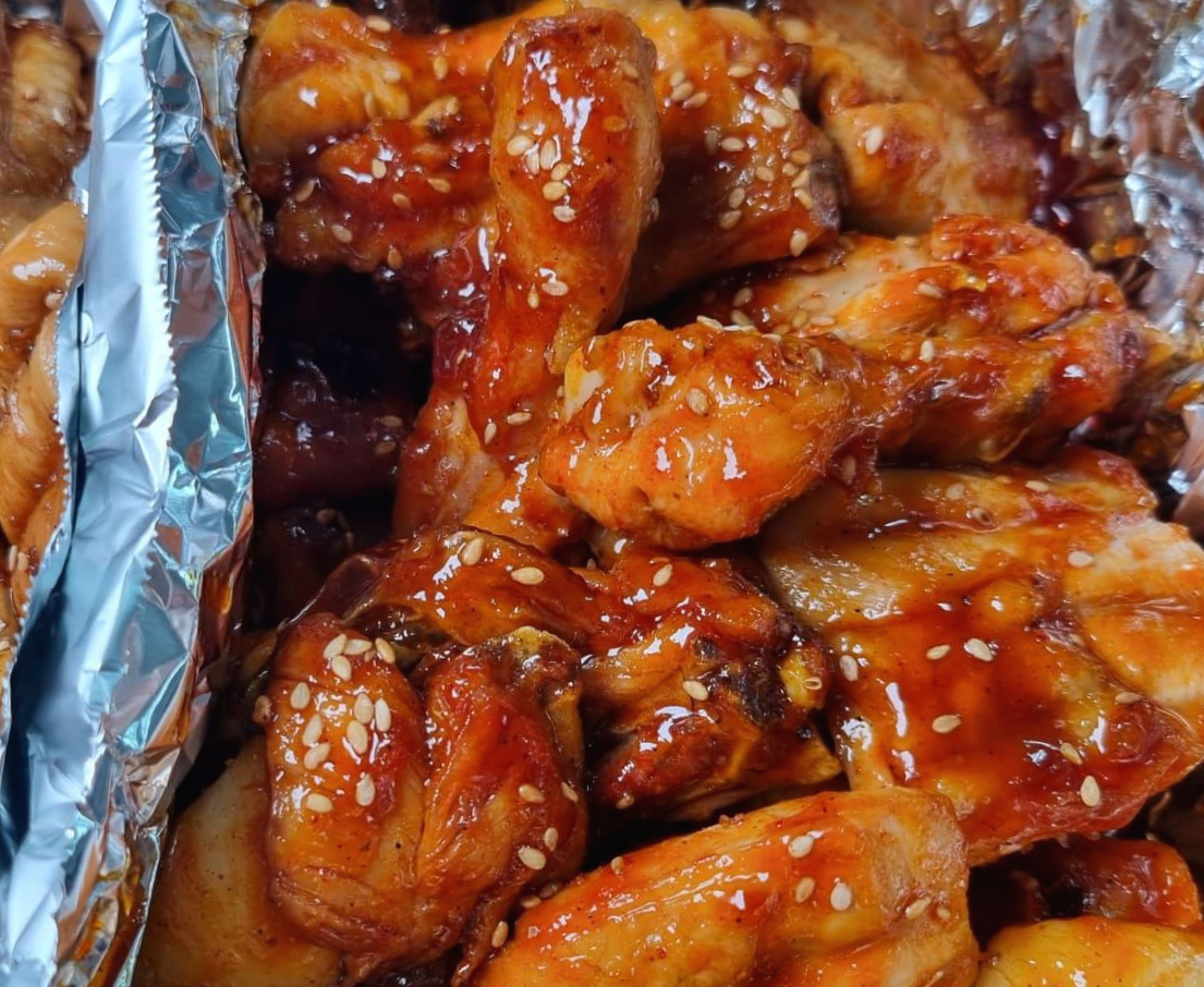 꾸브라꼬 숯불양념구이 치킨 매운맛 사진