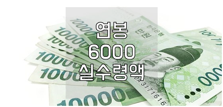 연봉 실수령액