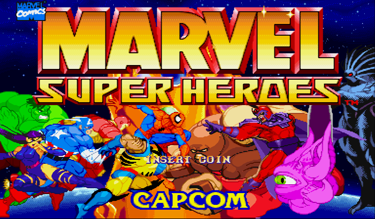  KAWAKS - 마블 슈퍼 히어로즈 (Marvel Super Heroes) 대전격투 게임 파일 다운