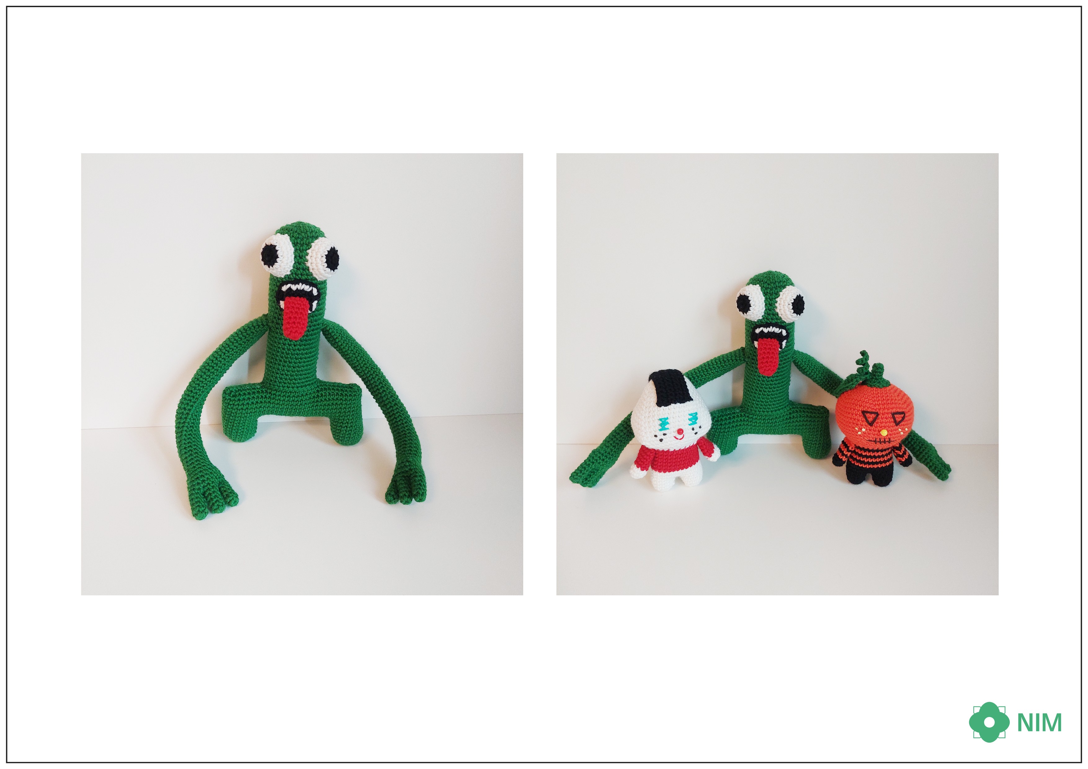 Ravelry: Roblox Rainbow Friends green doll pattern by nim nim