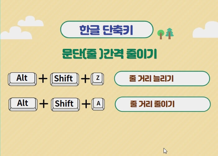 문단-조절-단축키