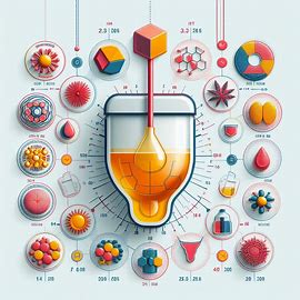 소변이 담겨 있는 컵