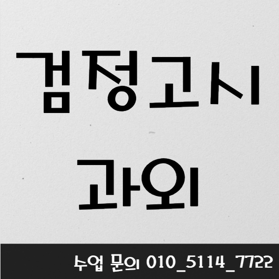  수원검정고시과외 초졸 중졸 고졸 정자동 수원학과외 국어 영어 전과목 일대일 검정고시 전문과외선생님
