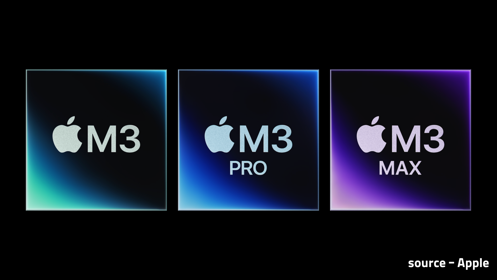 애플 M3 칩셋