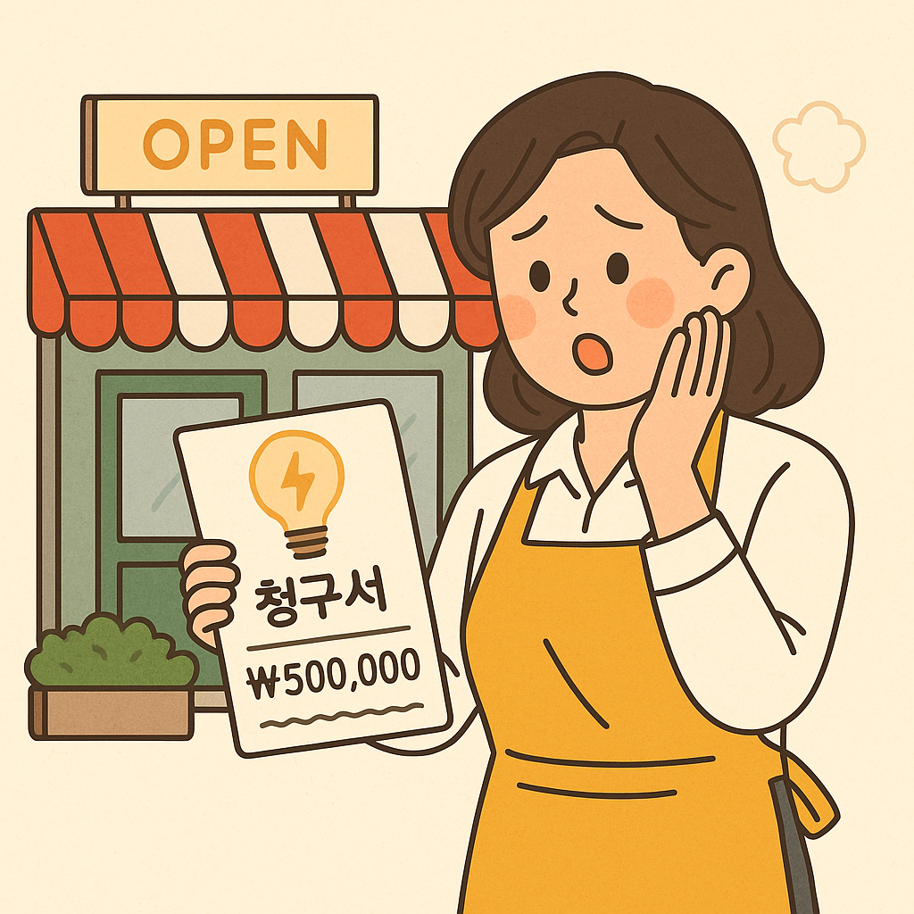 전기요금 할인 받을 수 있는 소상공인 자격은?