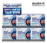 경남제약 관절건강엔 소연골 콘드로이친 뮤코다당단백 1200 건강기능식품, 60정, 6개