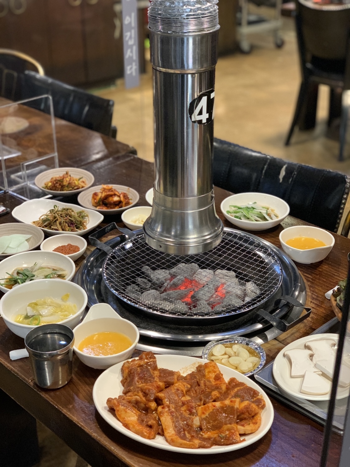 양지말화로구이 고추장삼겹살