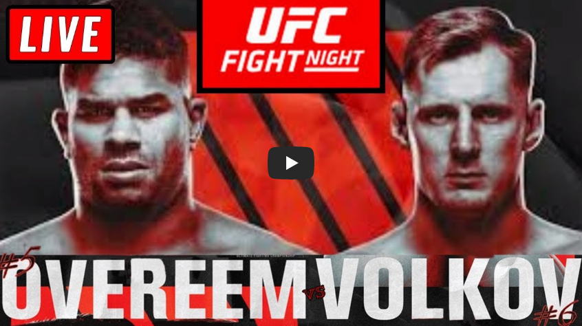 ufc 오브레임 볼코프 중계 경기 시간 최승우 하이라이트 동영상 재방송 다시보기