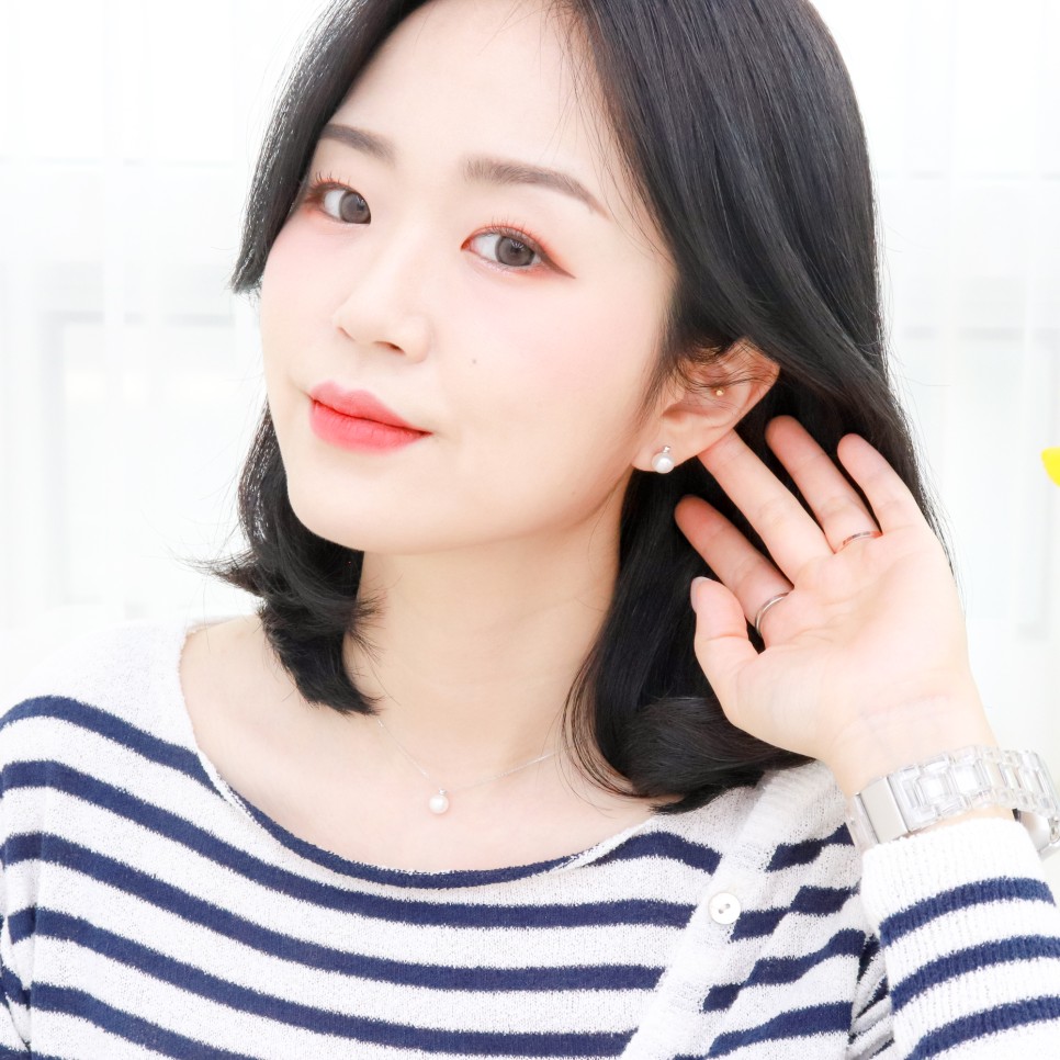 여친 생일선물 수컷 스메 카네시 18K 목걸이 세트