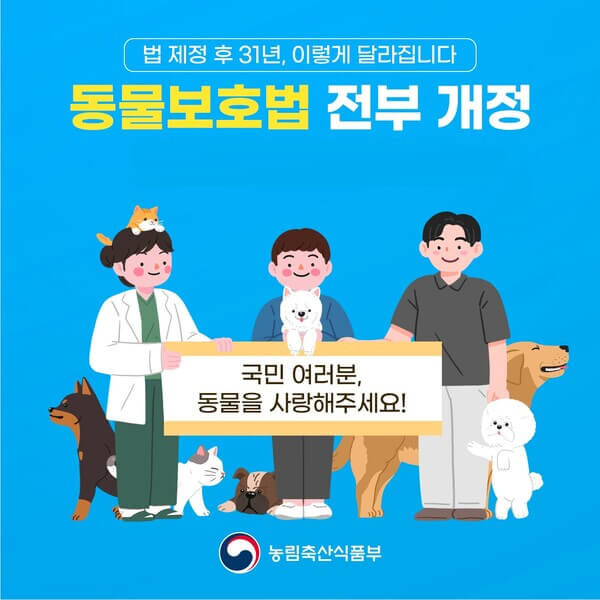 동물보호법-개정-포스터