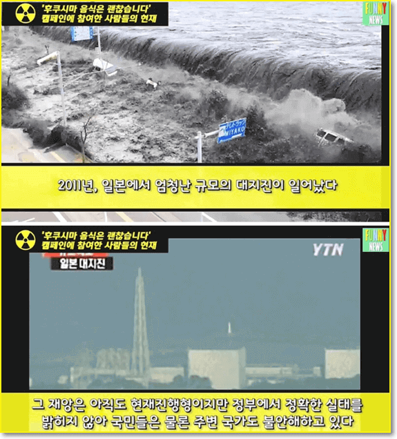 후쿠시마 농수산물 괜찮다고 먹은 일본 연예인 근황