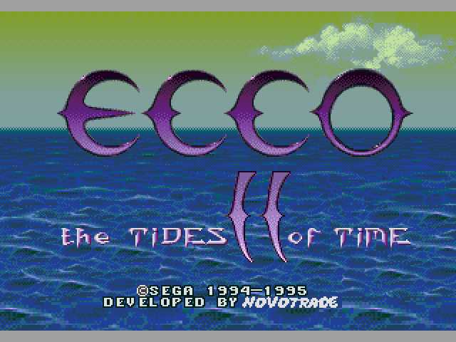  Ecco the Dolphin CD & Ecco the Dolphin II CD (메가 CD / MD-CD) 게임 ISO 다운로드