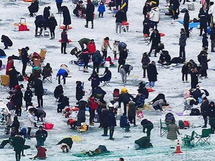 화천산천어축제 입장료 얼음낚시