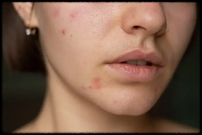 셔터스톡에 있는 피부 트러블을 겪는 여자 사진 / Millana-shutterstock.com