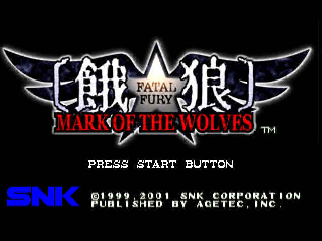  SNK - 페이탈 퓨리 마크 오브 더 울브스 북미판 Fatal Fury Mark of the Wolves USA (드림캐스트 - DC - iso 다운로드)