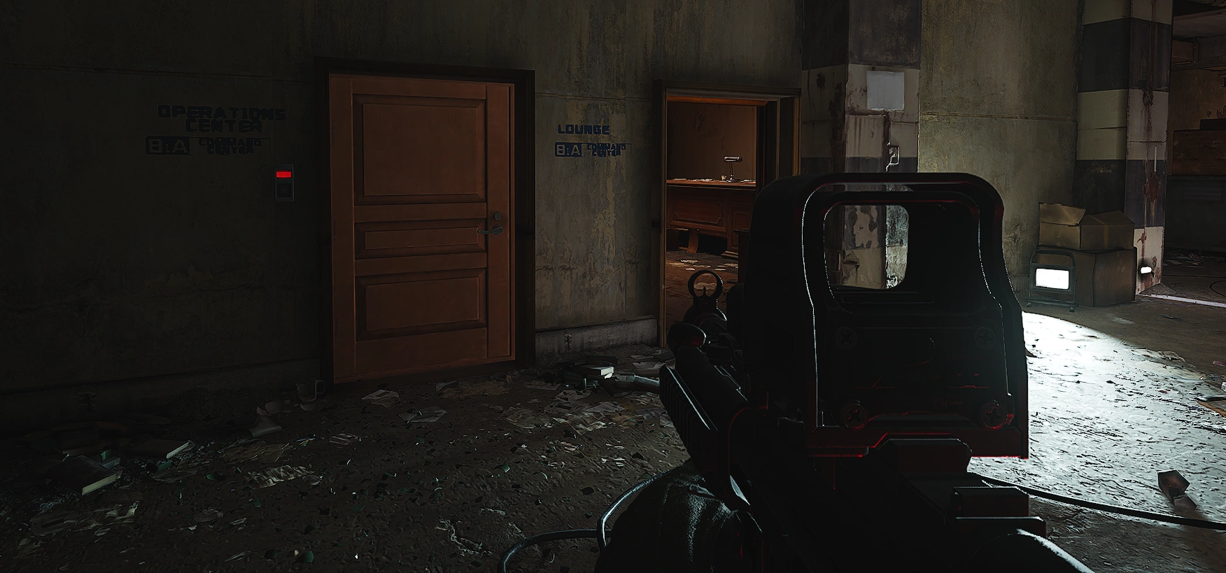 Command Room door