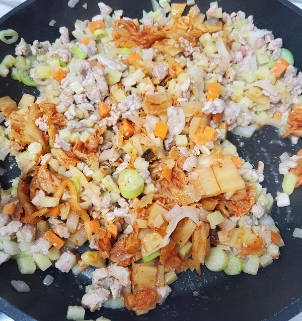 김치볶음밥-만들기