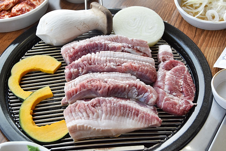  함덕해수욕장 흑돼지 오션뷰 맛집 대풍미락정육식당!!