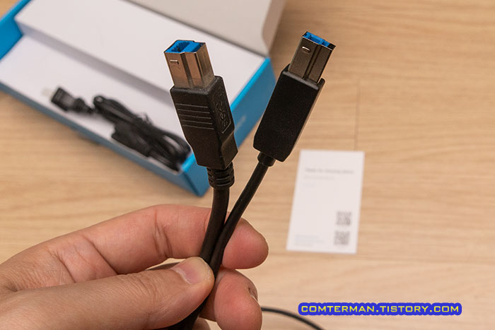 오리코 AT2U3-16AB USB 케이블
