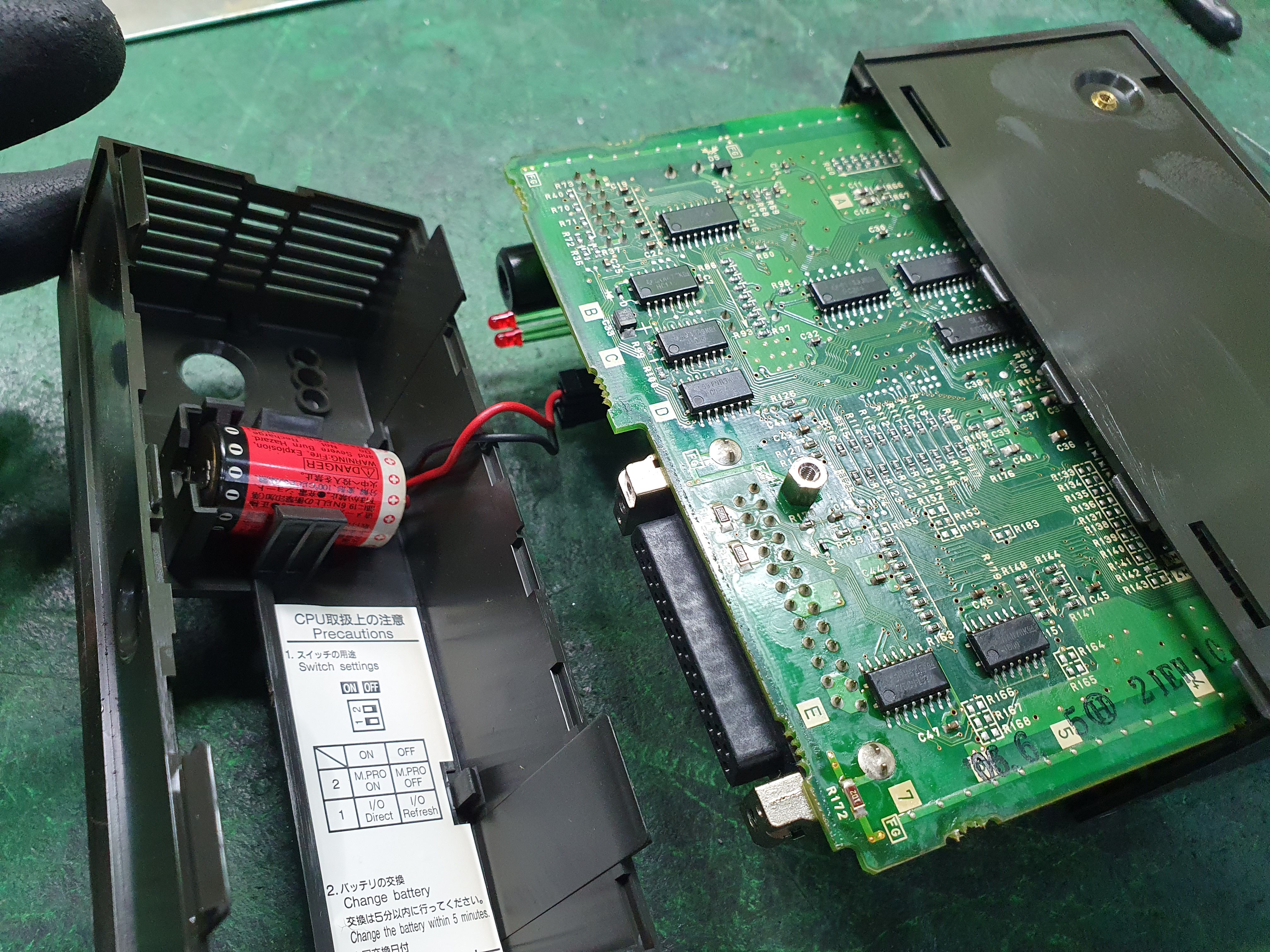 산업용장비수리 및 유지보수 전문업체 MITSUBISHI MELSEC A CPU UNIT A1SHCPU 수리