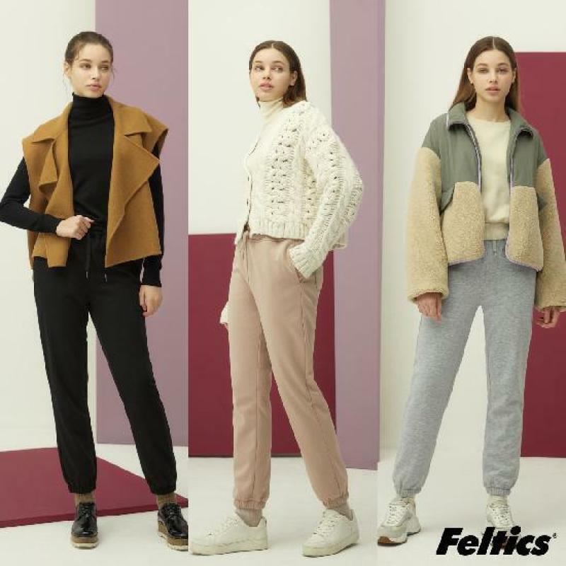 펠틱스 22 FW 여성 기모 조거팬츠 3종