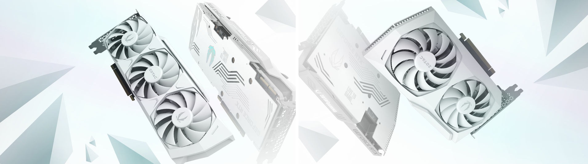  조텍 (ZOTAC) RTX3080 및 RTX3070 화이트 에디션 공개