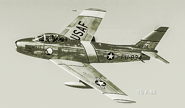 1세대 전투기 An F-86 Sabre