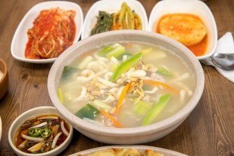 바지락칼국수