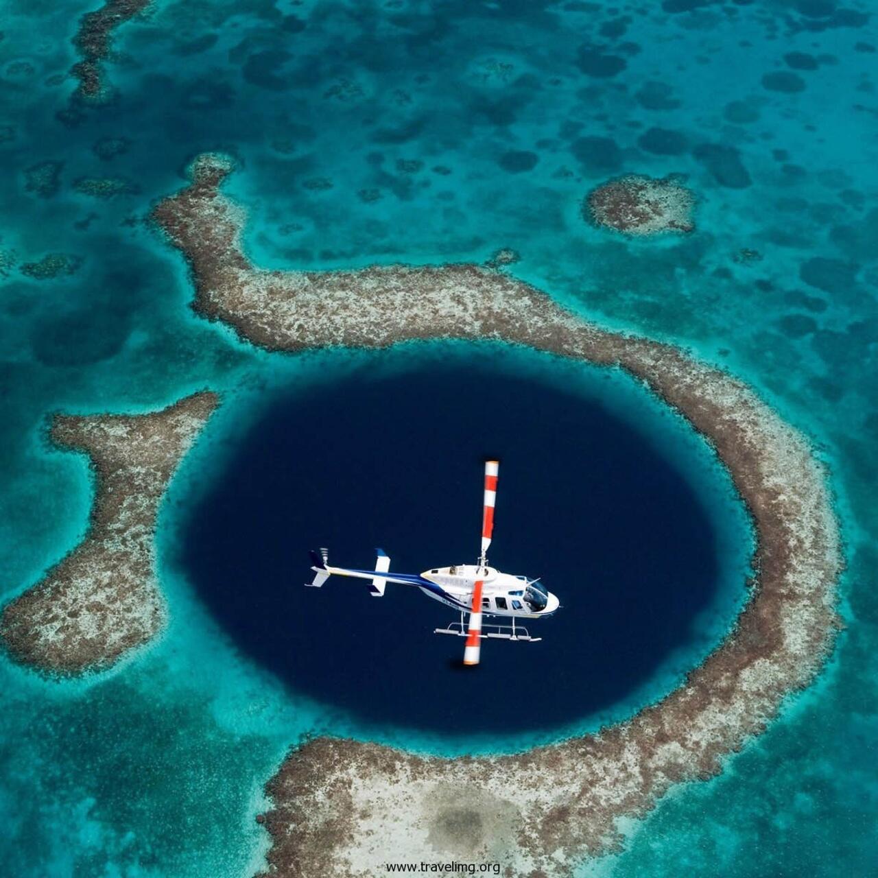  나만의 이색 여행지! The Great Blue Hole, Belize