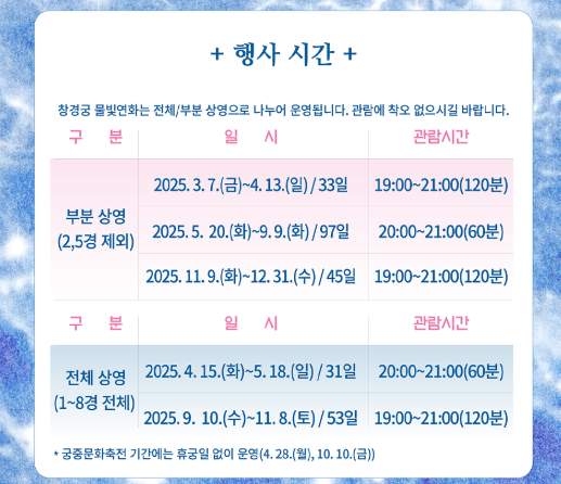 행사시간