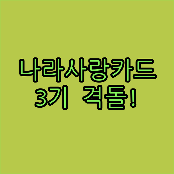 나라사랑카드 3기, 은행들의 자존심 