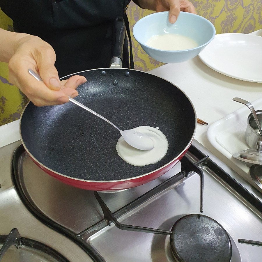 한식 실기학습 1주차 마산 현대요리 커피학원 2020년 10