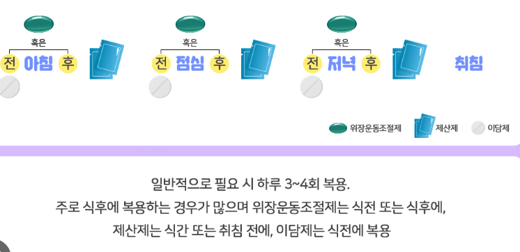  여행 새 비탈 때, 액상 Vs 알약 소회제 비교