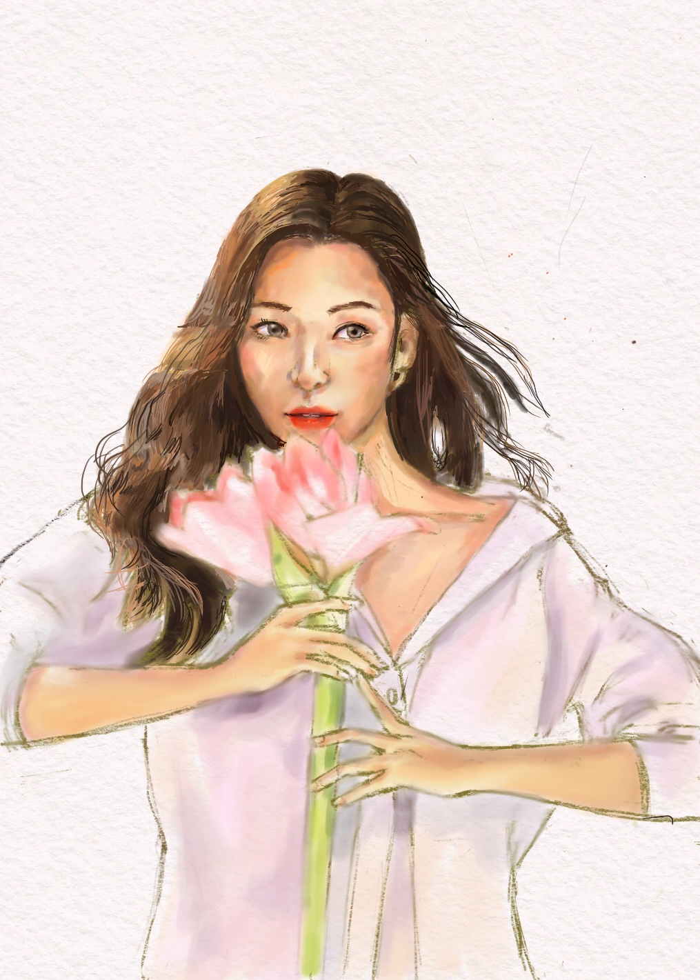  선미 인물화