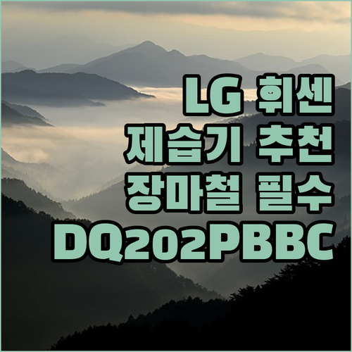 LG 휘센 제습기 DQ202PBBC,