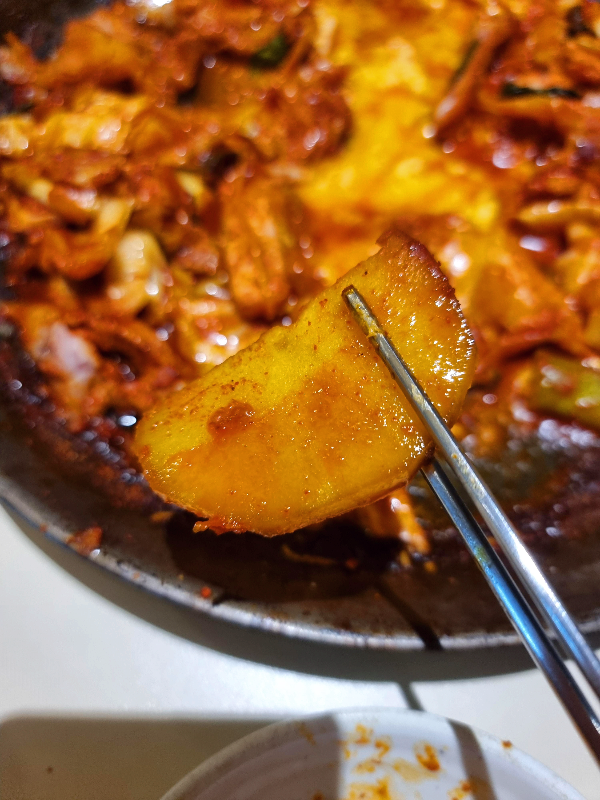 문래역 로데오거리 철판닭갈비