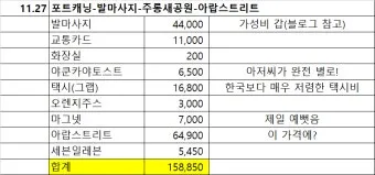싱가포르 여행경비 3박4일 실측 가이드 낭비 없는 예산 짜기_6