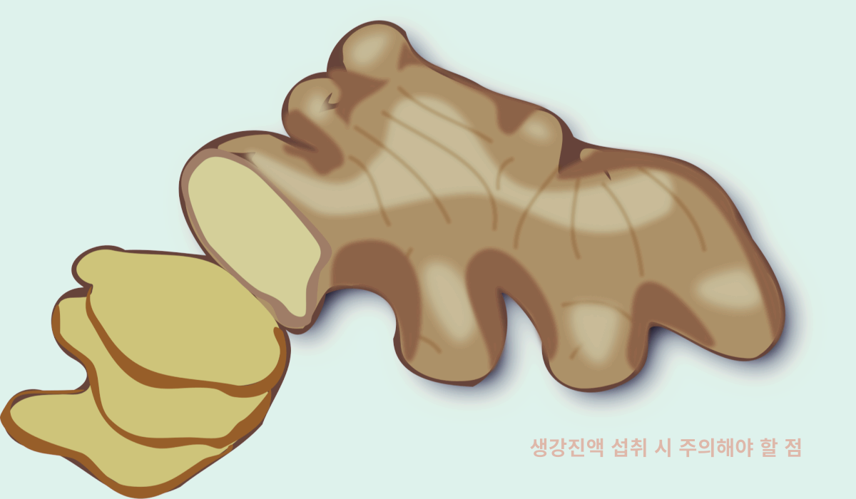 생강진액 부작용