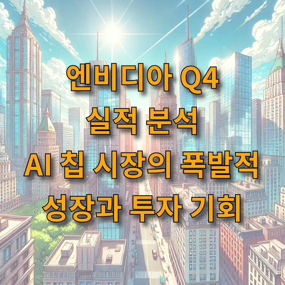엔비디아 Q4 실적 분석: AI 칩 시장의 폭발적 성장과 투자 기회