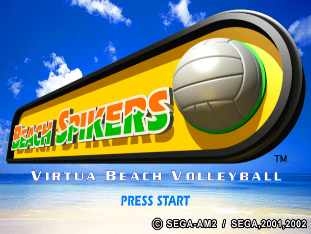  세가 (SEGA) - 비치 스파이커스 버추어 비치 발리볼 북미판 Beach Spikers Virtua Beach Volleyball USA (게임큐브 - GC - iso 다운로드)