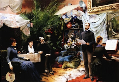 루이즈 아베마(Louise Abbéma), 프랑스, 화가, 1853-1927